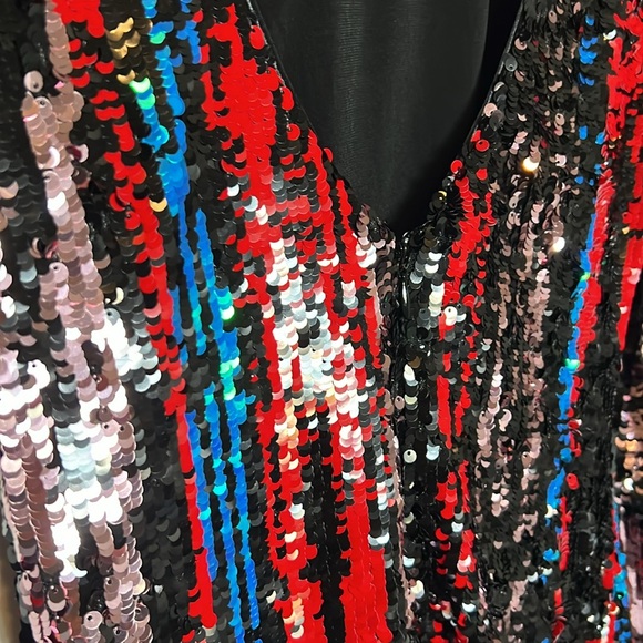 Dress the Population Lola Sequin Bodycon Dress - Picture 5 of 8